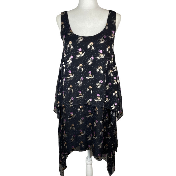 Opening Ceremony Gestures Floral Burnout Dress Size 2 - Picture 4 of 13